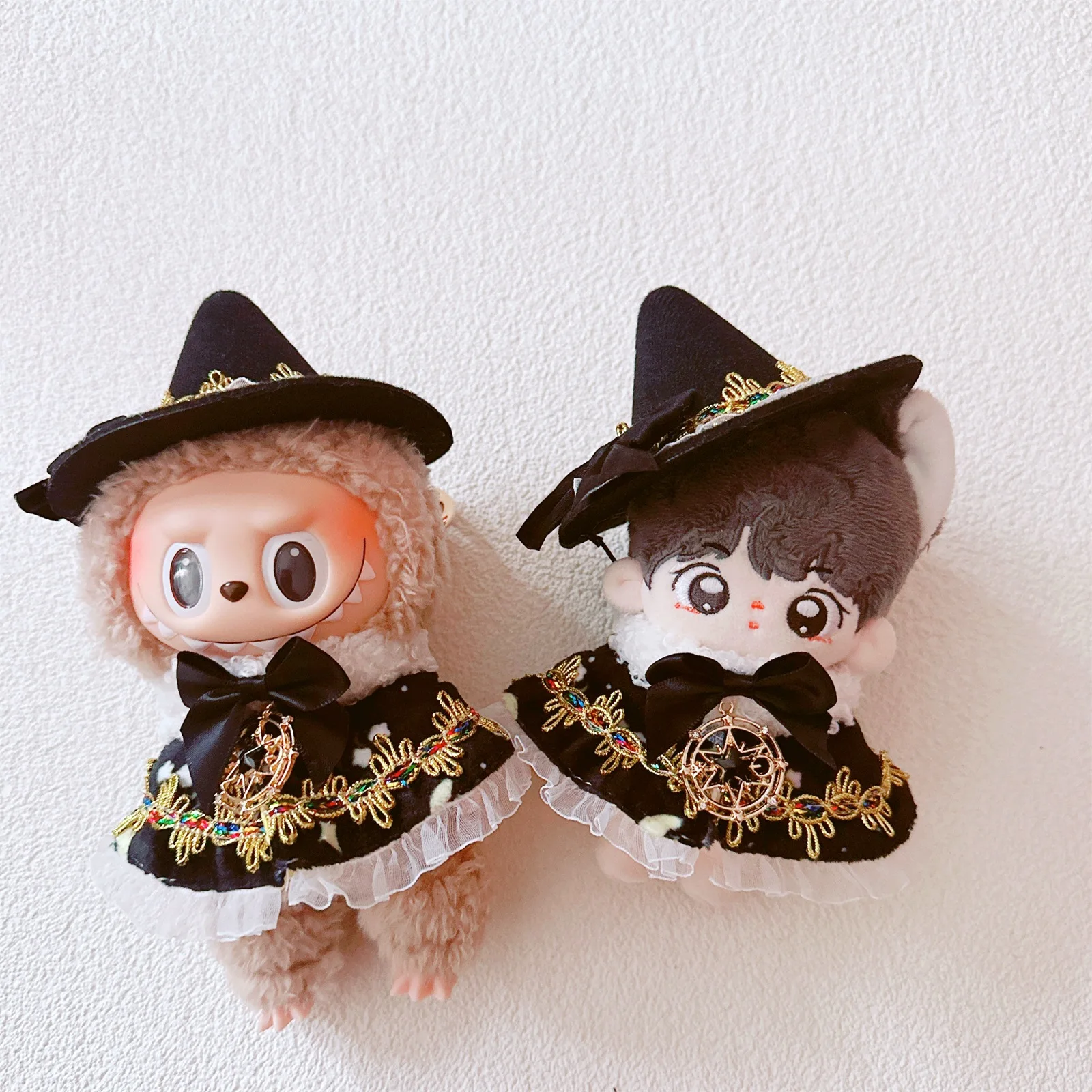 10cm Doll Outfits Clothes Doll'S Accessories Kpop Exo17cm Labubu II Idol Dolls Clothes Changing Dress Playing House Toys