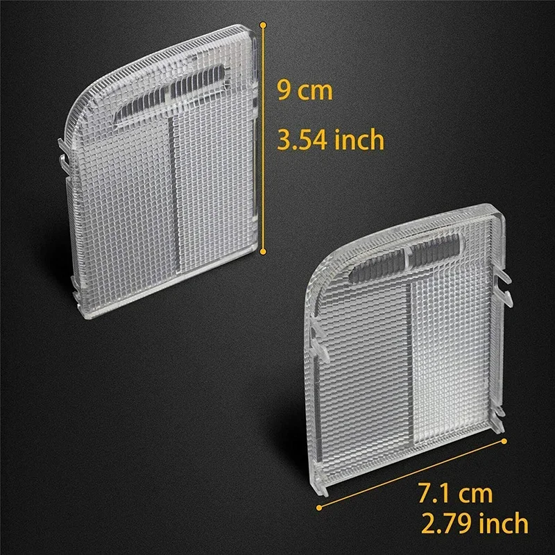 Car Roof Doom Light Lamp Lens Cover Clear For Honda Civic Coupe LX 2006 2007 2008 2009 2010 2011 2012 2013-2018 34402-SDA-A01 view 3
