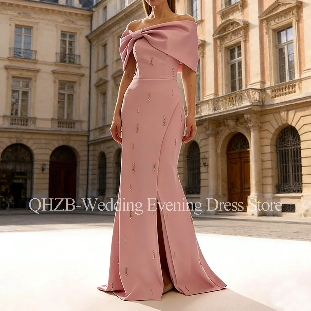 

Customized Elegant Long Evening Dresse for Special Occasions Off Shoulder Floor-Length Mermaid Women Gala Prom Party Gowns 2026
