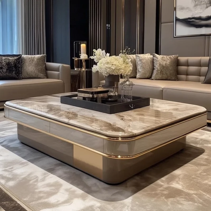 

Элитный мраморный журнальный столик, дизайнерский столик для большой квартиры, журнальный столик для гостиной.