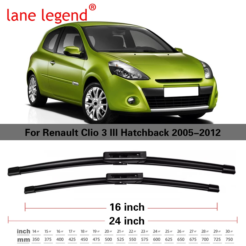 For Renault Clio 3 III Hatchback 2005-2012 24\