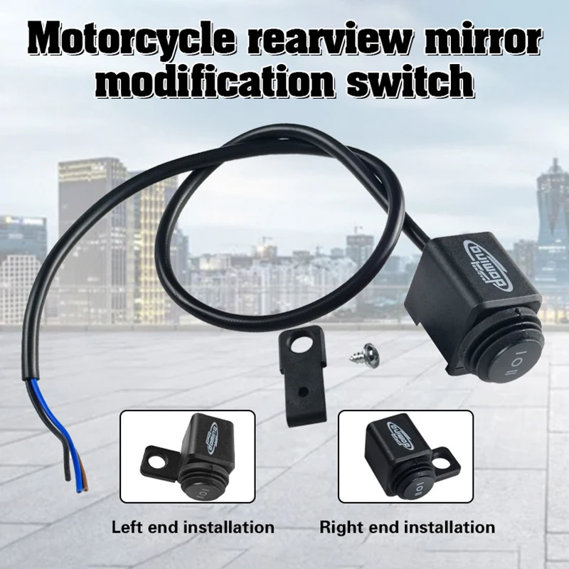 Small Bikes Light Kit Handlebar Light On-Off Motorcycle Control Switches Motorcycle Handlebar On-Off Electric Scooter On-Off