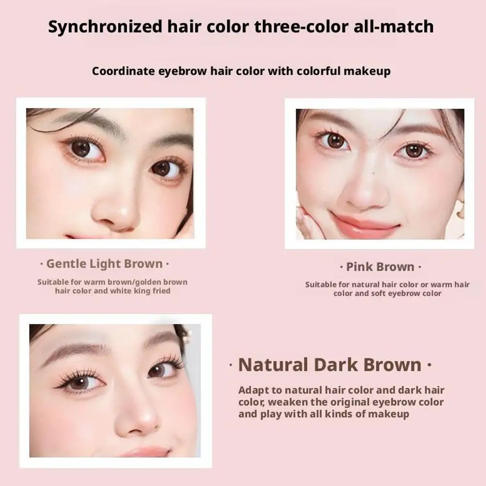 Przezroczysty naturalny wzmacniacz brwi ﻿ Trwały, wodoodporny żel do stylizacji brwi, przezroczysty, półtrwały makijaż brwi.