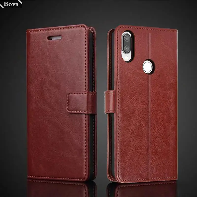 

Card Holder Leather Case for Xiaomi Redmi Note 7 Pro 7s Pu Leather Flip Cover Retro Wallet Phone Case Business Fundas Coque