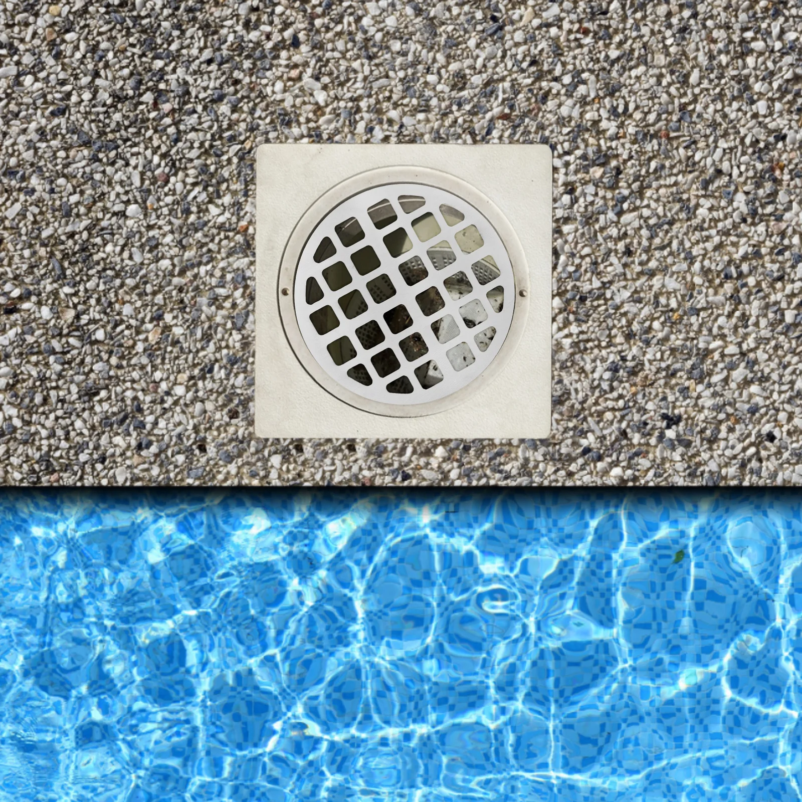 

Stainless Steel Pool Filter Mesh Skimmer Screen Above Ground Pool Accessories Durable Protects Pump from Debris