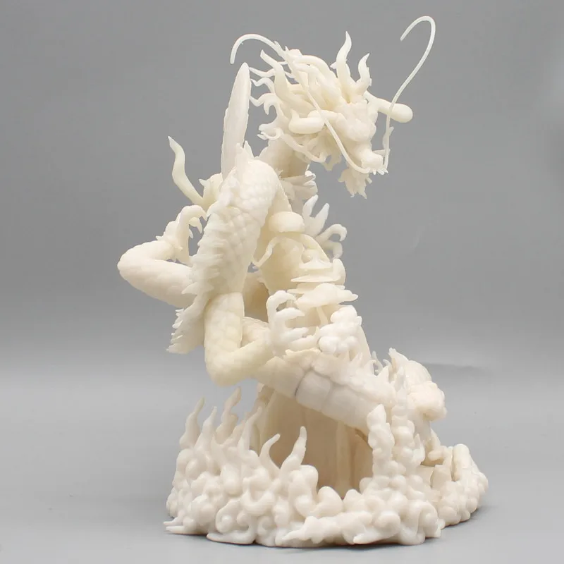 20cm One Piece Kaido Dragon Form Uncolored Anime Action Figure Model Statue Collection Desktop Decoration Ornament Toys Boy Gift