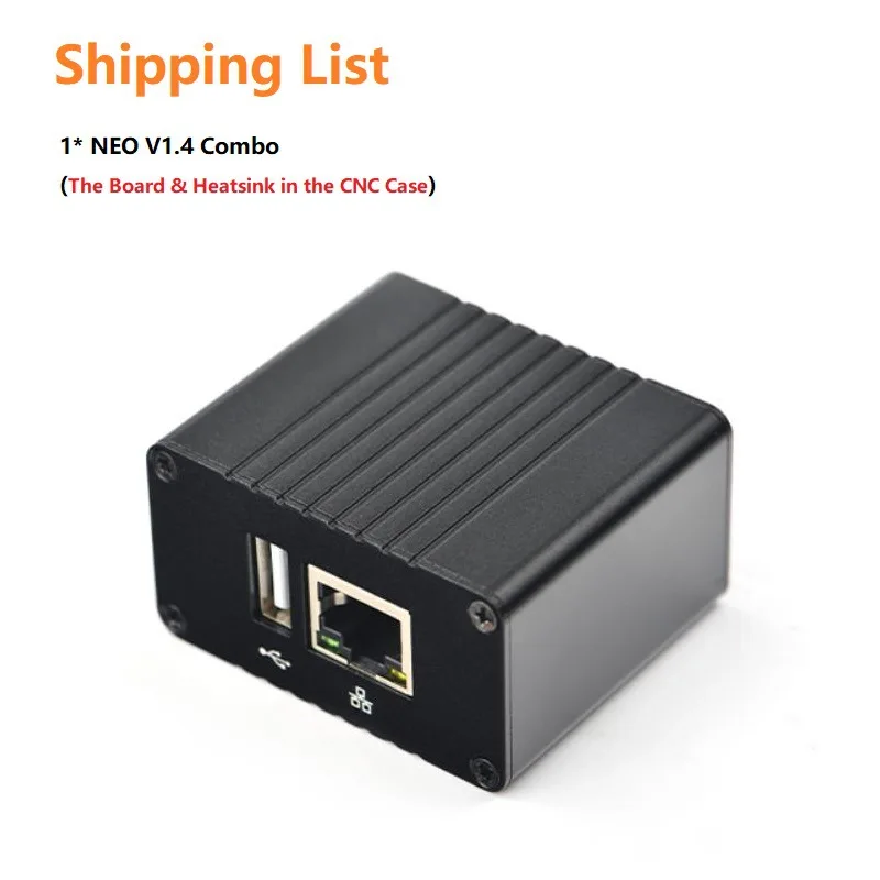 

Оригинальная плата NanoPi Neo-LTS - Allwinner H3 512MB ОЗУ Алюминиевый радиатор