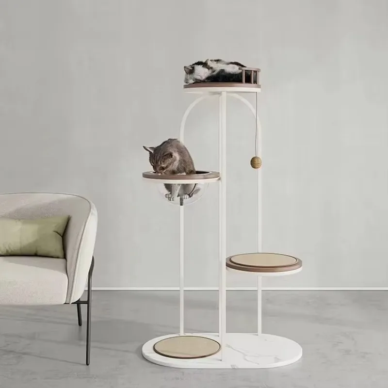 Minimalist Cat Scratching Board Solid Wood Cat Hammock Cat Rack That Does Not Occupy Space