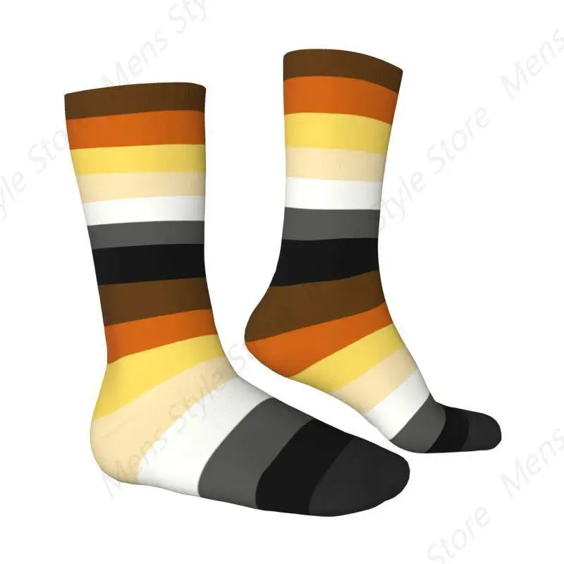 Bear Paw Men Women Crew Socks Unisex Cute LGBT Gay Pride Spring Summer Autumn Winter Dress Socks