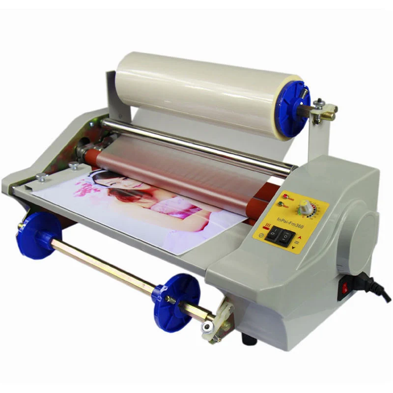 FOR A3 Paper Laminating Machine,Cold Roll Laminator ,Four Rollers,Worker Card,Office File Laminator FM360 110v/220v 1PC