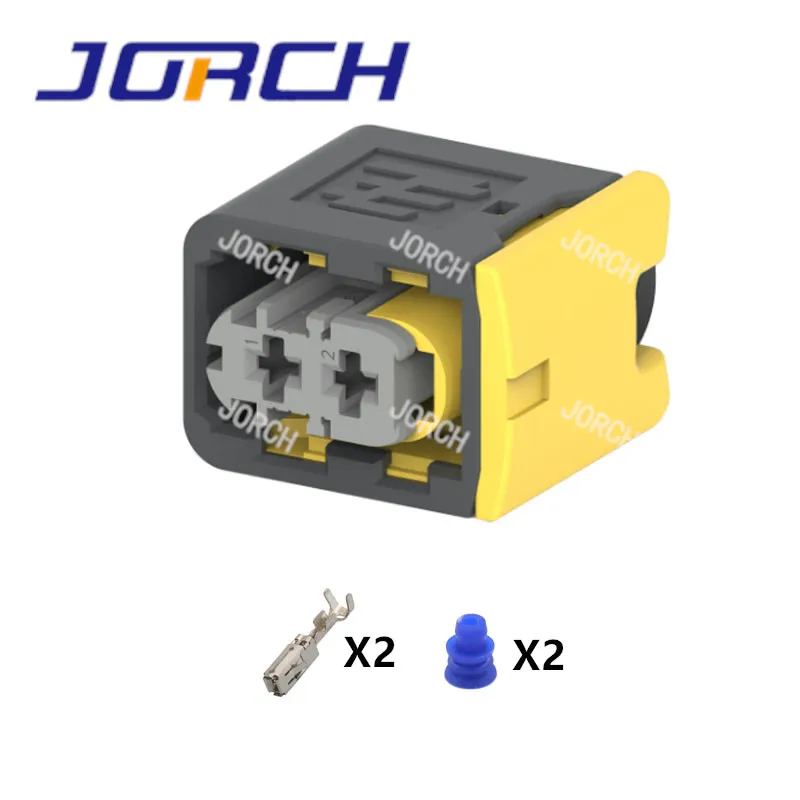 2 Pin AMP/TYCO Auto Waterproof Housing Plug Electric Wiring Connector 2-1418483-1