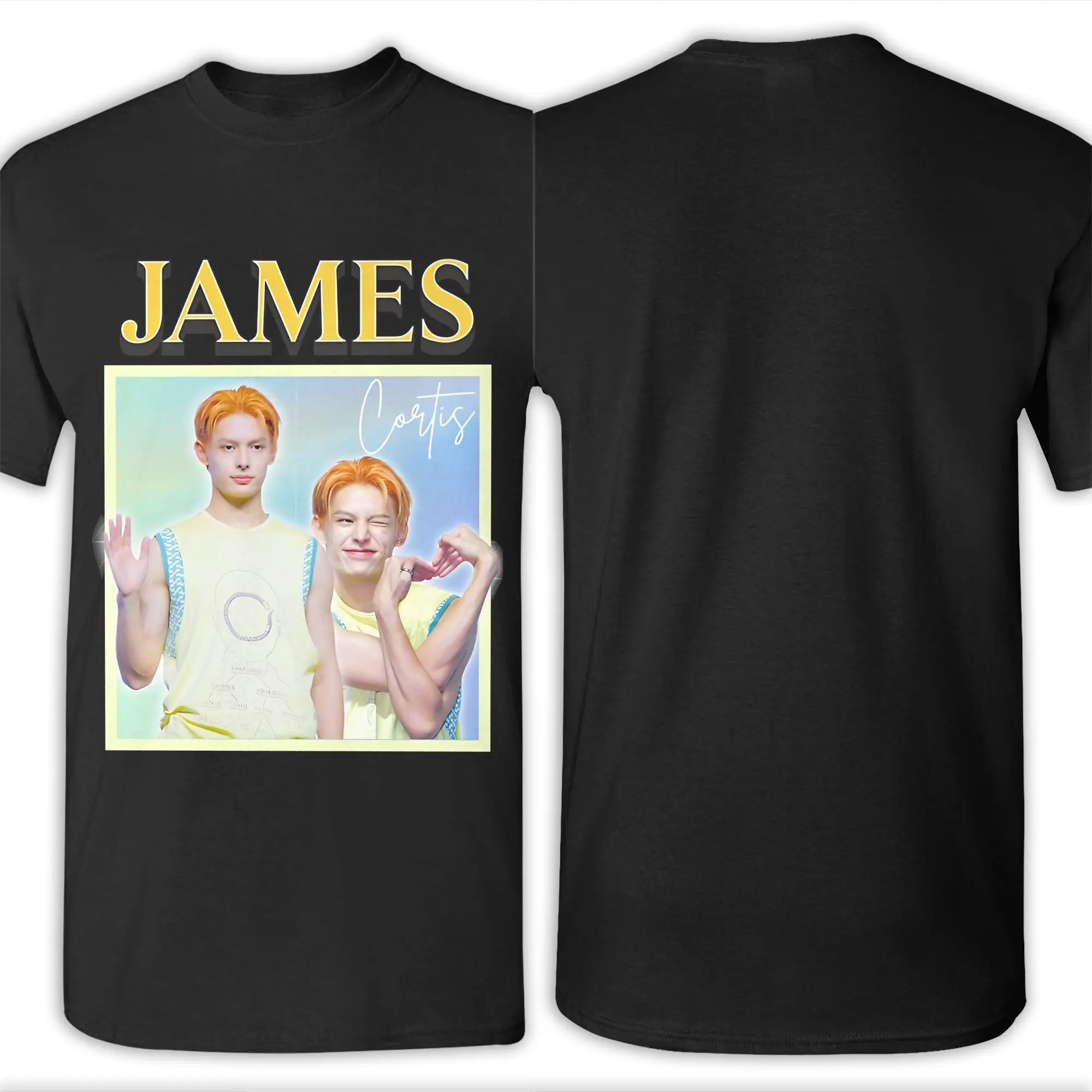 الرجال النساء كورتيس الذهاب k البوب k-pop الفرقة المعبود تي شيرت 100% القطن طباعة تي شيرت تجهيزات الملابس