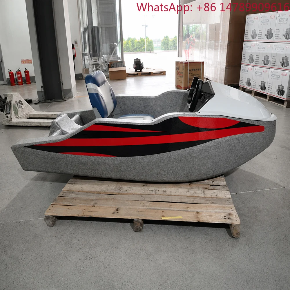 Scenic AreaTheme ParkHigh Quality Custom EPP Energy Rowing Boat Stable Outdoor Diving Water Sports Jet 72V 15KWWater Go-Kart
