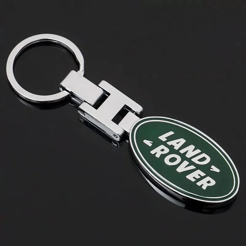 Car Emblem Keychain styling Key Ring Accessories For Land Rover Range Rover Evoque Velar Defender Discovery Freelander L319 L462