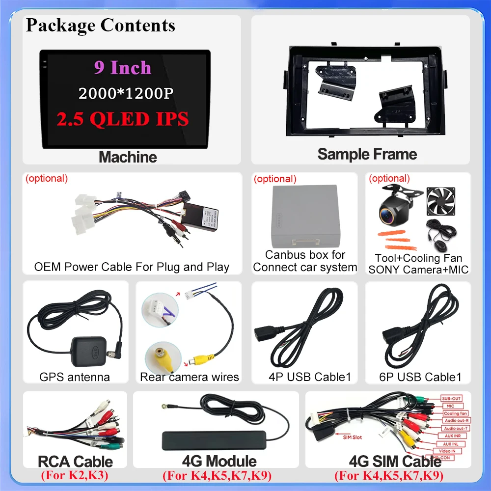 أندرويد 15 راديو السيارة لهوندا ريدجلاين 2006 - 2014 ستيريو Carplay مشغل وسائط متعددة أندرويد السيارات Screen5G واي فاي No 2din DVD GPS