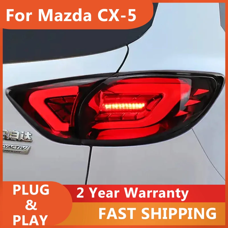 

Car Accessories for Mazda CX-5 Tail Light 2013-2017 CX5 Taillight DRL+Brake+Turn Signal+Reversing+Fog