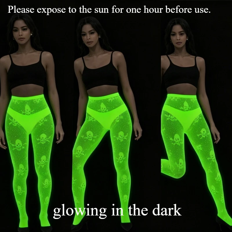 3-pecas-de-meias-calcas-verdes-de-rede-reativas-a-uv-–-roupa-para-rave-com-luz-negra-meias-calcas-neon-que-brilham-lingerie-para-balada-meias-de-rede