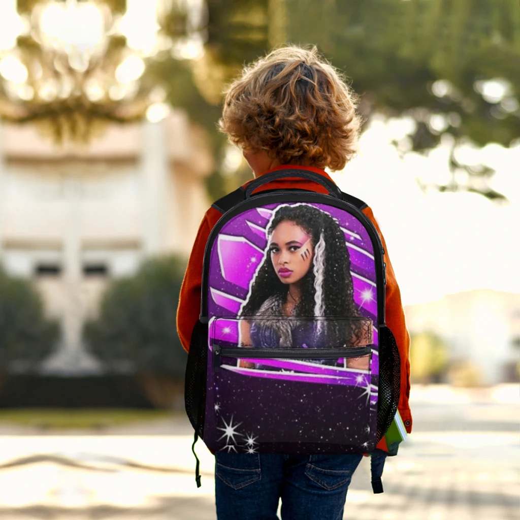 Zombies 3-Willa Super Purple Power Chandler New Fashion High Capacity Waterproof College Backpack Laptop School Bags 17inch