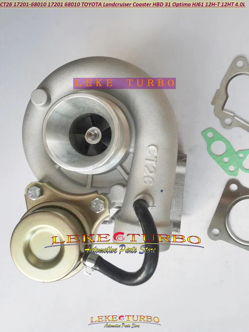 ww Turbo CT26 17201-68010 1720168010 1720168010 Turbocharger For TOYOTA Coaster HBD 31 LANDCRUISER TD HJ61 85-89 12HT 12H-T 4.0L