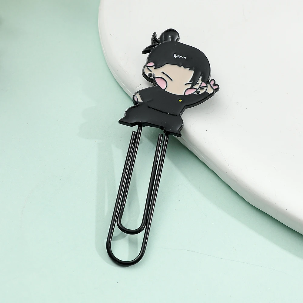 1Pcs Jujutsu Kaisen Paperclips, Cute Paperclips, Fan Collectible Reading Markers, Bookworm Book Nerd Gift Reading Gift