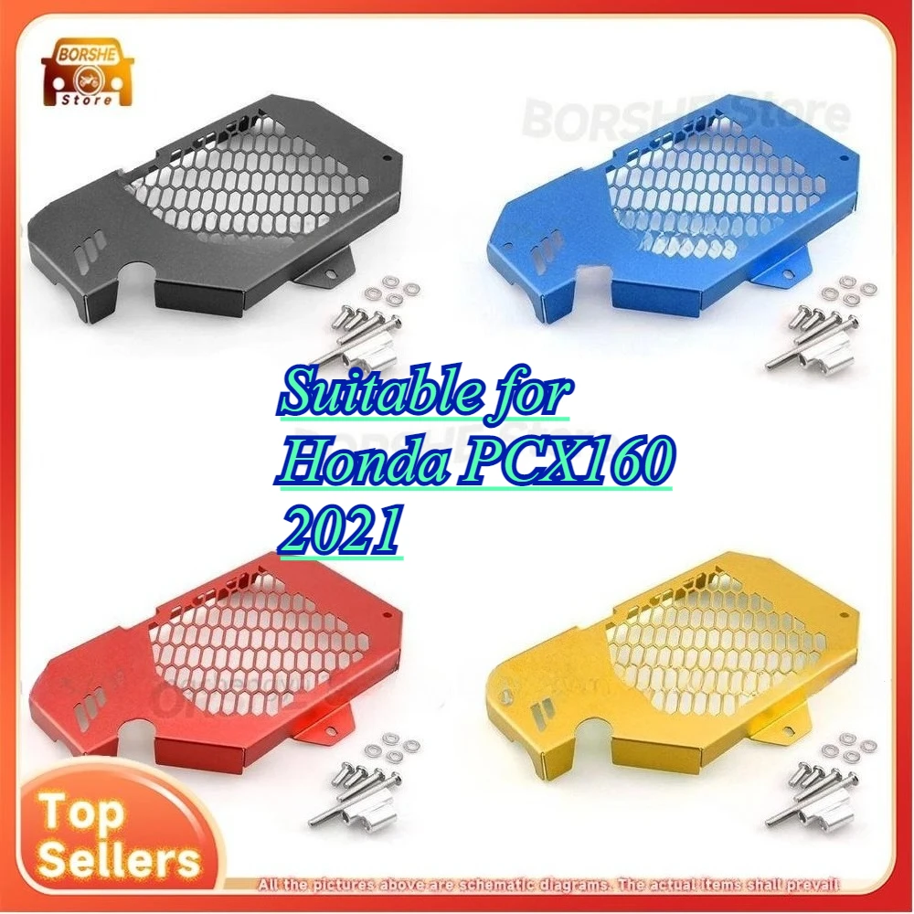 

Aluminum Radiator Guard Suitable for Honda PCX160 2021 Modification Accessories Cooling System Protection Net