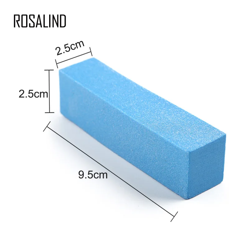 2/5/10 Pcs Nail Art Sanding Sponge Buffer Block Nail Buffers Files Block Grinding Polishing Pedicure Manicure Tool