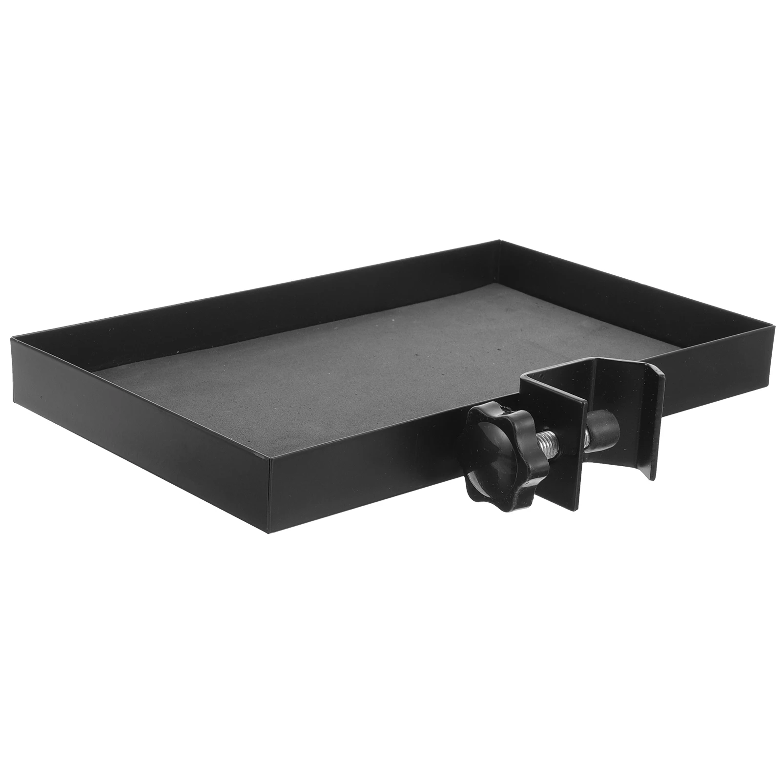 

Multi-Functional Metal Microphone Tray Mic Support Holder Storage Rack For Instruments Durable Anti-Slip Portable Lightweight