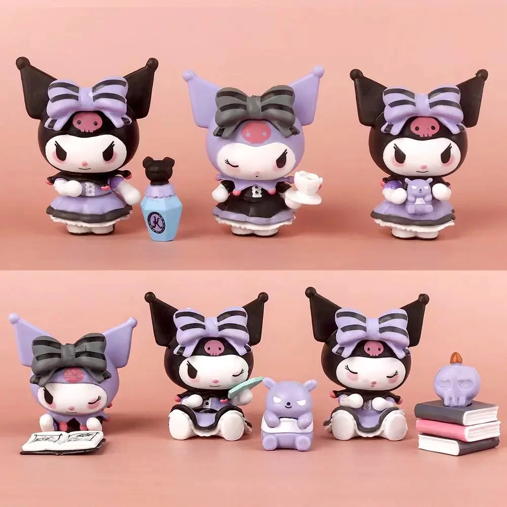 Sanrio Blind Box Cartoon Kuromi Puppe Glücksbringer Anime-Serie Actionfigur Modellpuppe Kinderspielzeug Schreibtisch-Deko Geburtstagsgeschenk – Detail 14