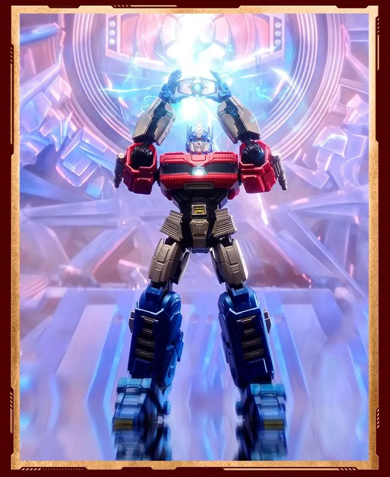 Nuevas Blokees Transformers One Action Edition Optimus Prime Orion Pax iluminación ensamblada figuras de acción modelo móvil juguete de regalo