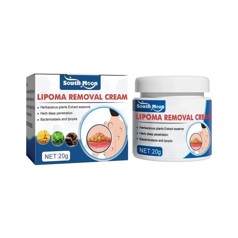 Pomada de eliminación de Lipoma, tratamiento de celulitis, eliminador de Fibroma, bultos subcutáneos, múltiples Lipomas, masa de grasa, crema de medicamentos, 20G