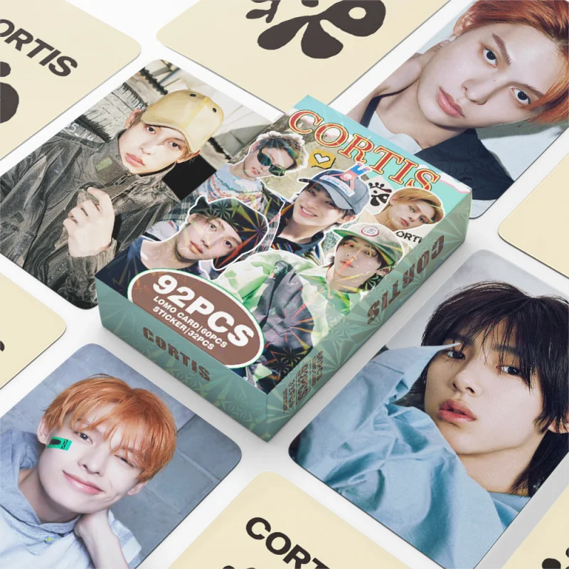 

Spot Goods92Jang Xiaoka and K-popBTSisterhoodCORTISOverall chain photo card star mini stickerLOMOGreeting Card