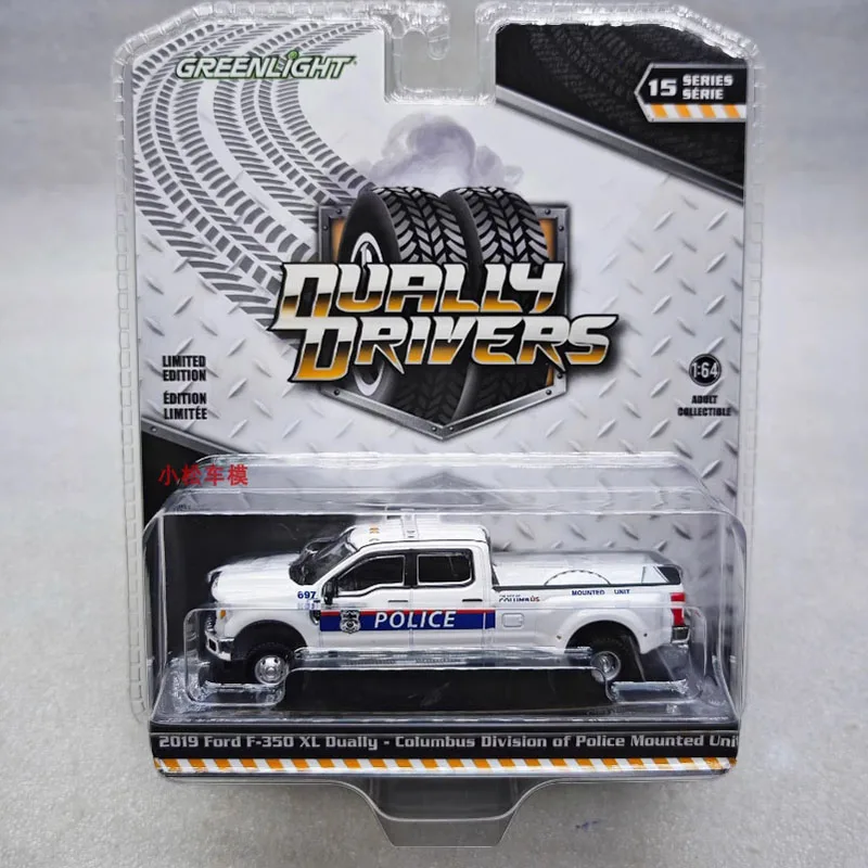 

Greenlight Diecast 1:64 2019 F-350 XL Dually Alloy Simulation Car Model Static Collection Decorated Holiday Souvenir Gift