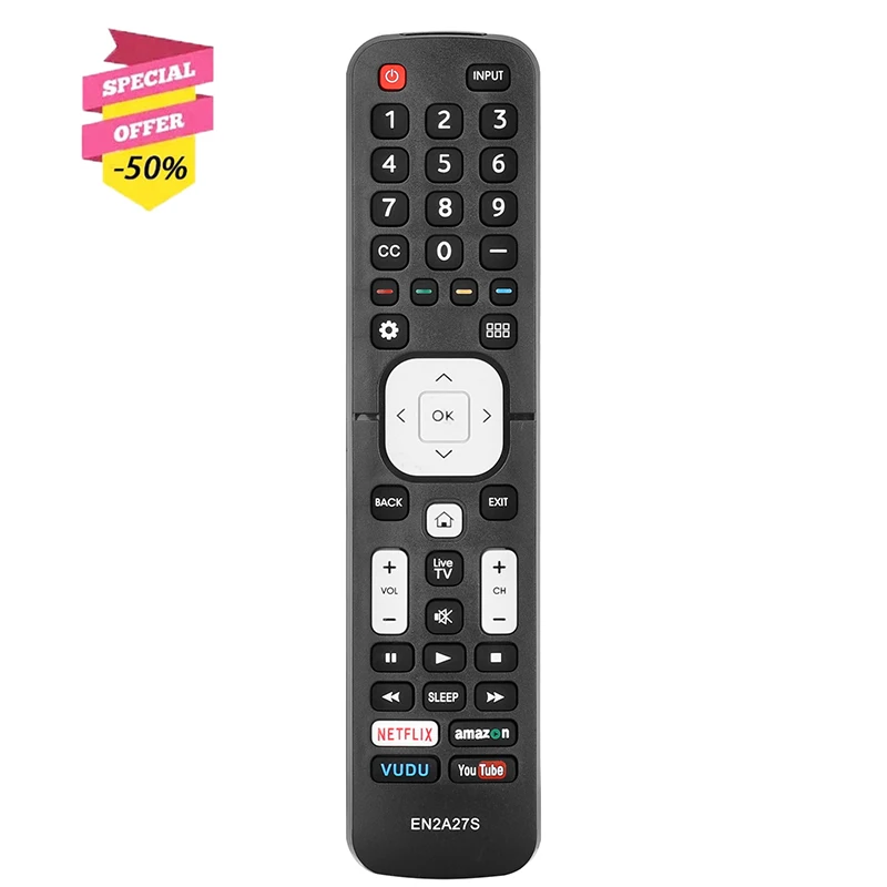 

EN2A27S Remote Control For Sharp Smart TV 50H6B 55H6B 50H7GB N6200U LC-40N5000U LC-43N5000U LC-43N6100U LC-43N7000U LC-50N5000U