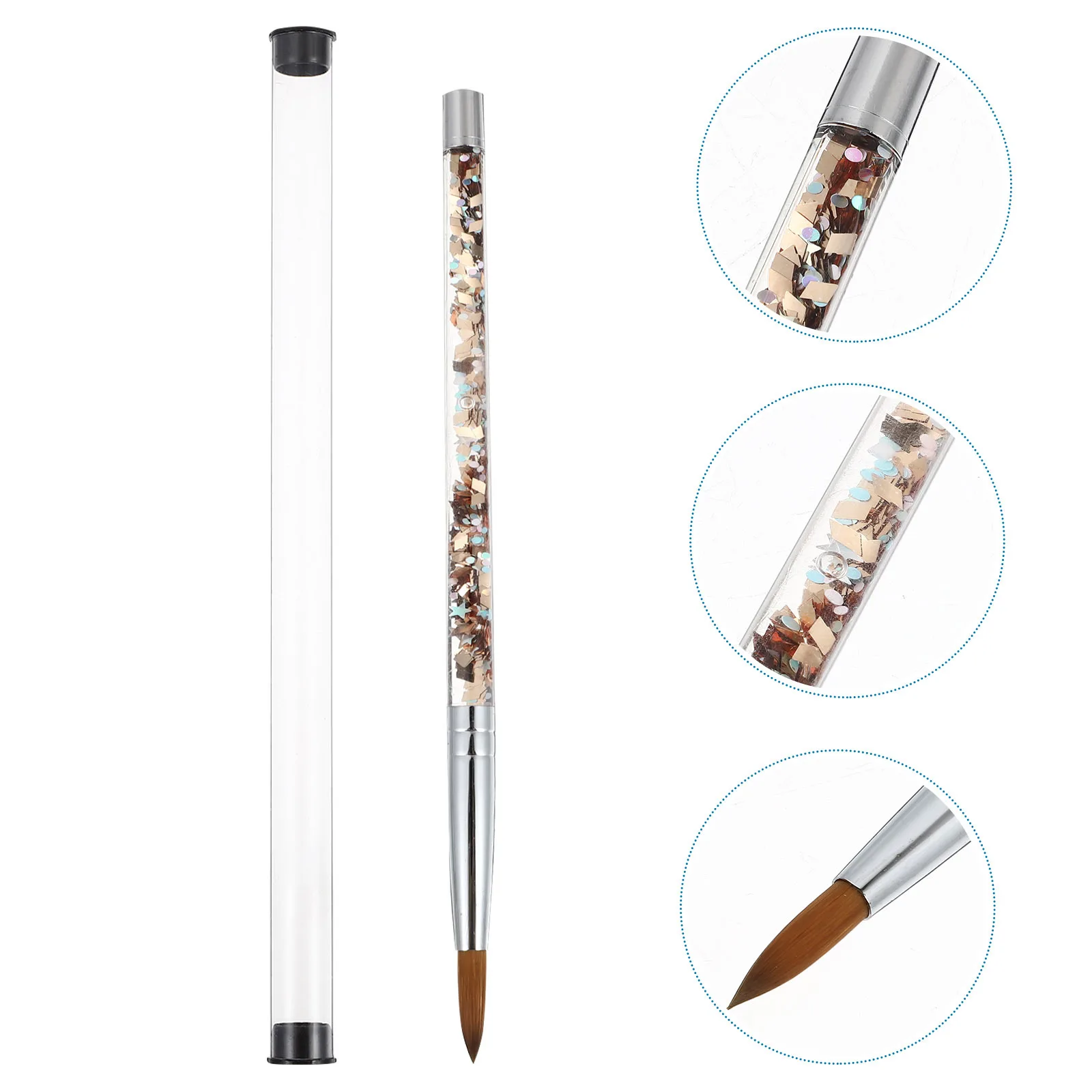 

Nail Art Pen Manicure Accessory Extension Brush Crystal Carving Painting Tool for