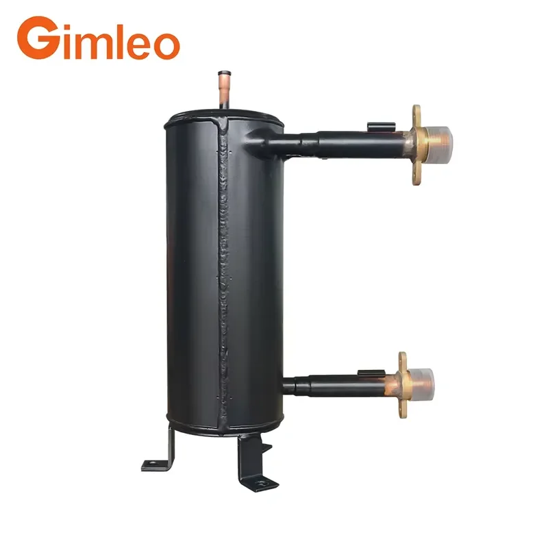 For Gimleo RAH02CMF New Copper Water Evaporator High Efficient Eco-Friendly 5KW Heating Capacity Heat Exchanger Chiller Heat