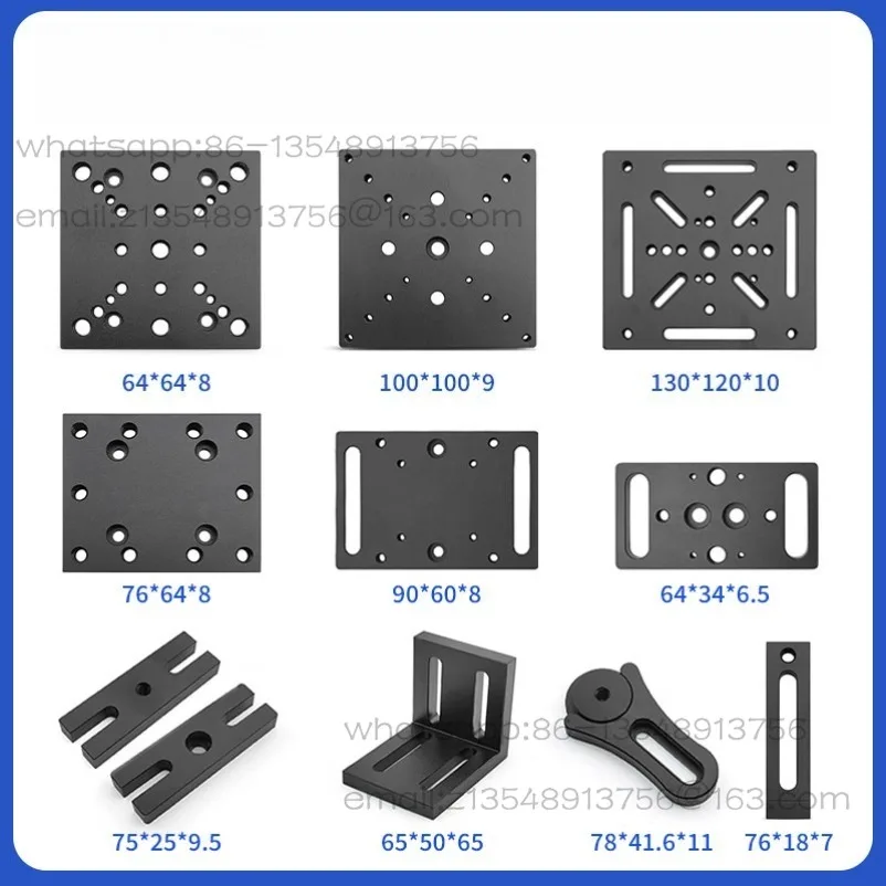 Adapter Plate Optical Right Angle Block Displacement Stage Experimental Platform