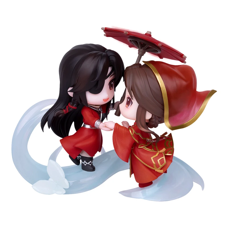 Original Heaven Official's Blessing Kawaii Ornament Xie Lian Hua Cheng Q-Version Around Action Figure Dolls TGCF Model Toys Gift