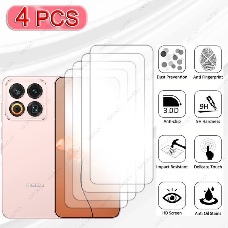 Tempered Glass For Meizu 22 Glass Clear HD Protective Film For Meizu 22 5G Screen Protector Camera Lens Protector For Meizu 22