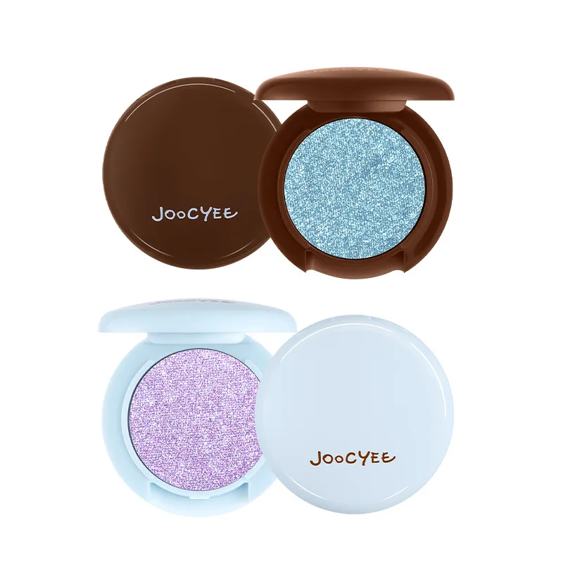 Joocyee Limited Edition Big and Little Kids Series Mini Eyeshadow Highlighter Gift Box ตัวอย่างการแต่งหน้า