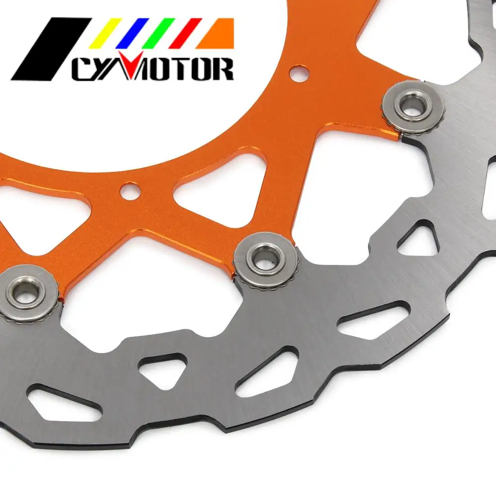 320MM Motorcycle Floating Brake Disc Rotor Bracket Adaptor For KTM SX EXC SXS XCW EXCR XCF LC4 125 200 250 300 350 400 450 640