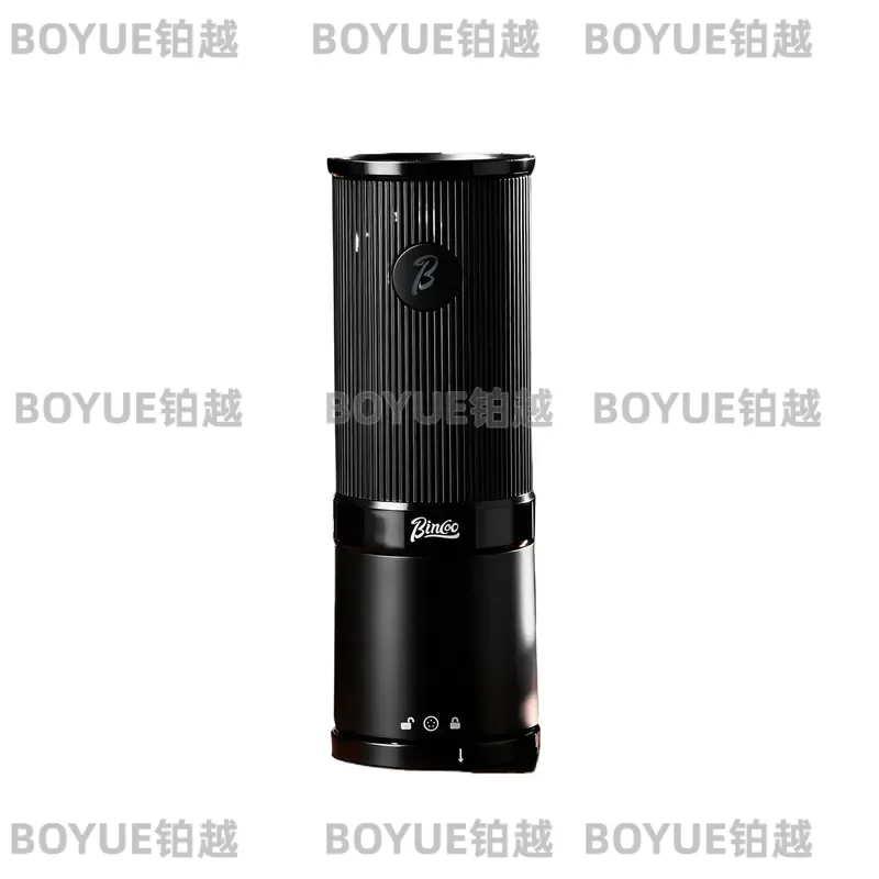 Portable Electric Coffee Bean Grinder Stainless Steel Core Compact Household Mini Mill for Fresh Ground Espresso Powder