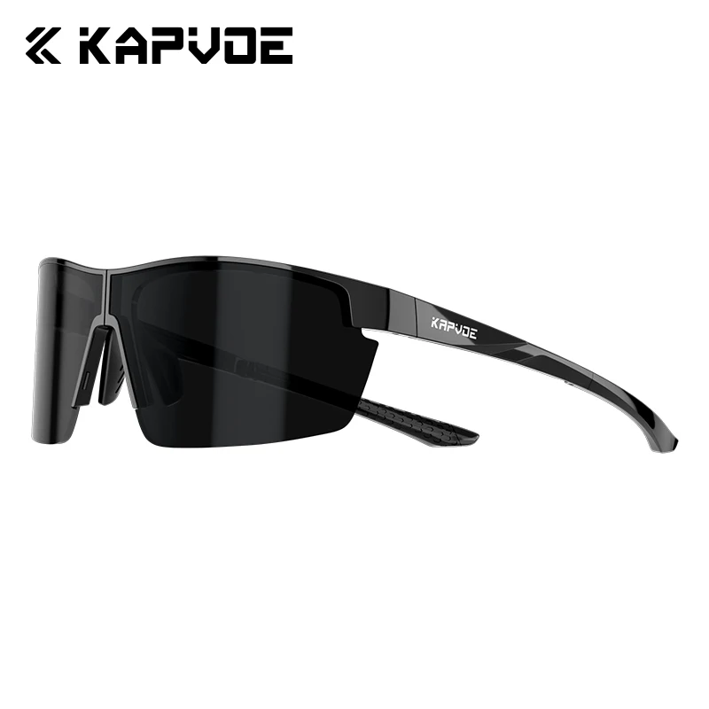 

KAPVOE Foldable Fashion Glasses Polarized Fishing Sunglasses Outdoor Sports Running Hiking Sunglasses MTB Road Bike Glasses