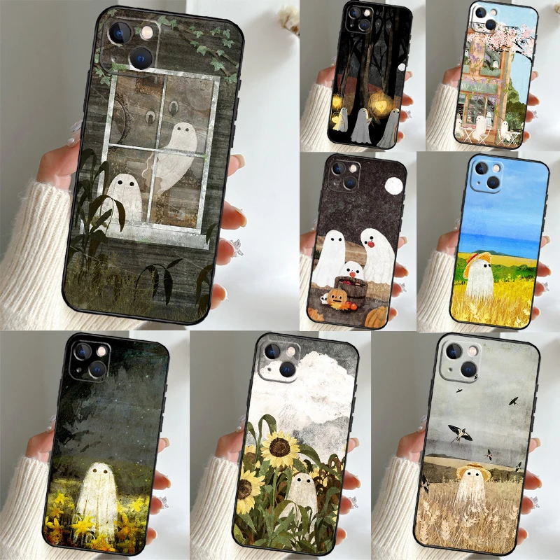 Funny Cute Ghost Ca… - image