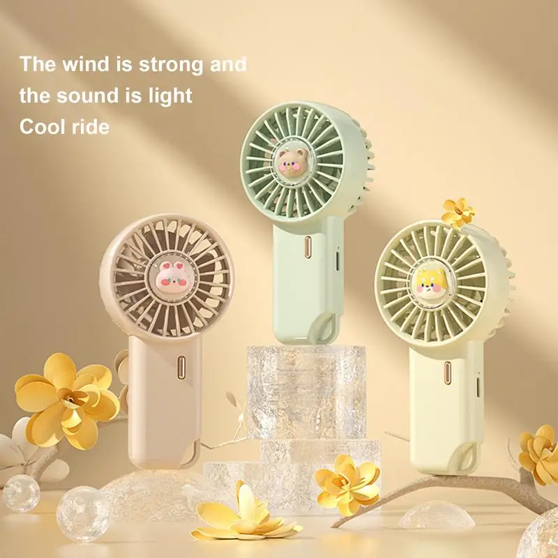 

Handheld Mini Fan Portable USB Charging Convenient Creative Small Fans Catapult Pocket Hand-held Fan 3 Speed Gear Electric Fan