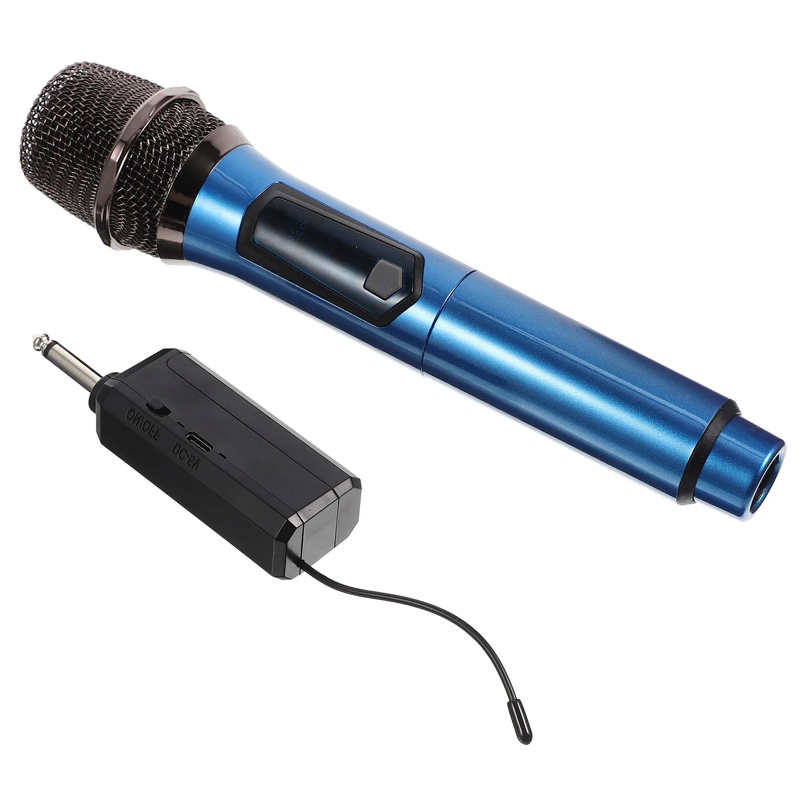 

Wireless Microphone Portable Singing Professional Karaoke Cordless Handheld Mic Clear Sound Long Distance Stable Signal Easy