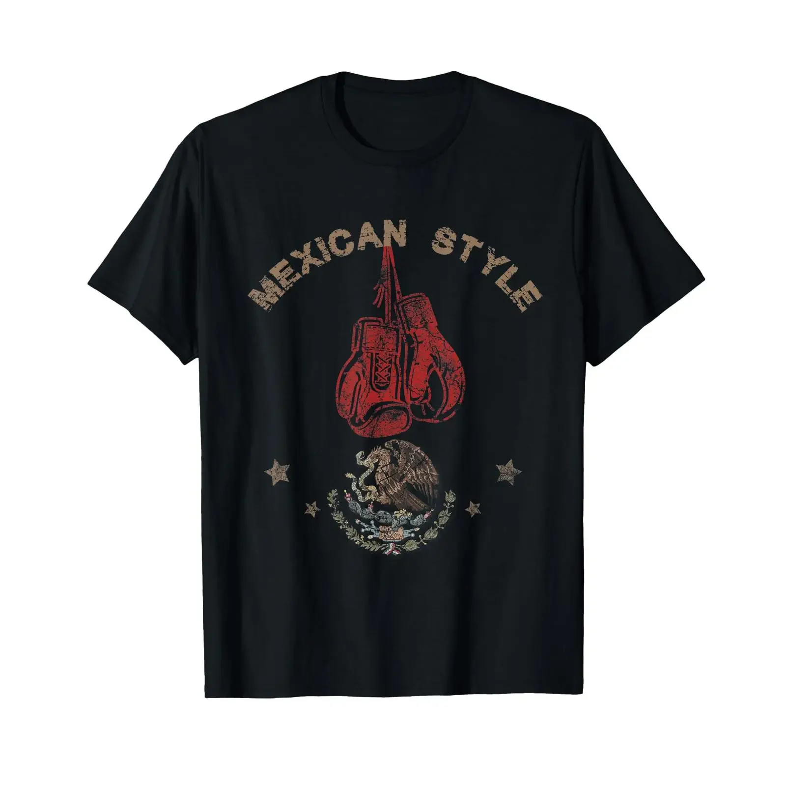 Mexican Vintage Style Boxing Great Boxer T Shirt vintage Washed Casual graphic homme Comfortable Unisex Stylish Stretched Soft