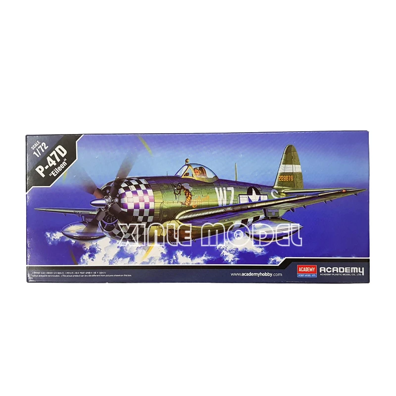 

Комплект масштабной модели Академии 12474, американский истребитель P-47D Thunderbolt 1/72
