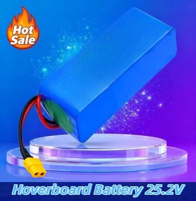 

25.2V 14Ah 6S2P Rechargeable Lithium-ion Battery – Stable Energy Supply Replacement for Hoverboard & Scooter High-Capacity