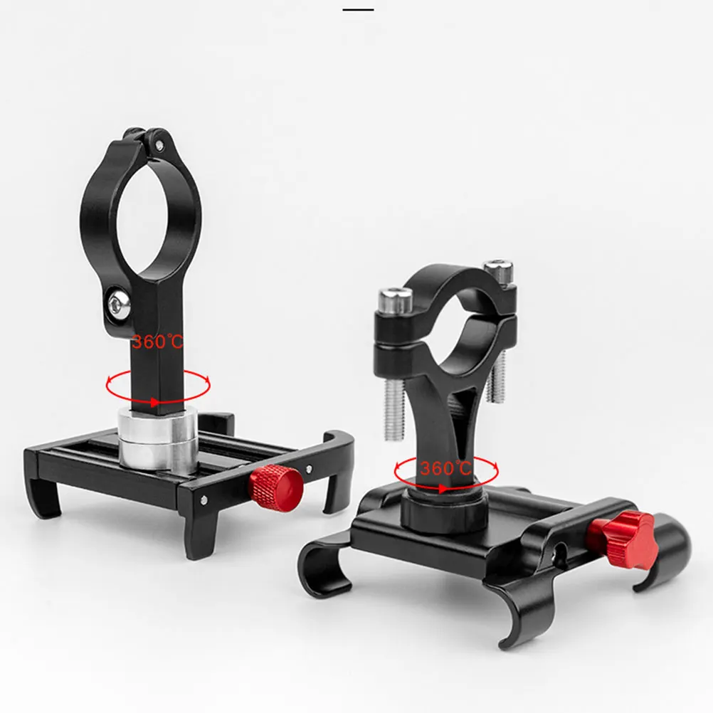 

Rotatable Phone Holder For Bikes Black Universal Durable Handlebar Mount Easy Install Compatible With All Bicycles Motorcycles