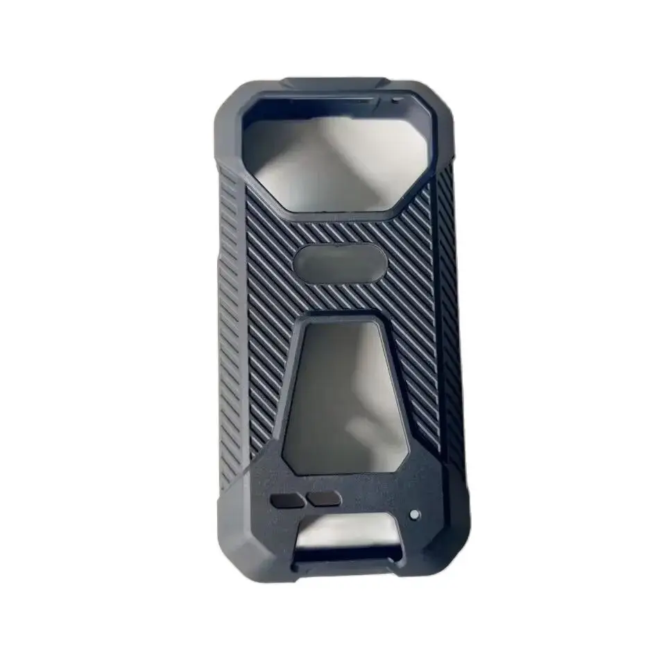 Official Original Luxury Silicone Case Phone Case for Unihertz Tank Mini 4.3inch Cell Phone Black Cover